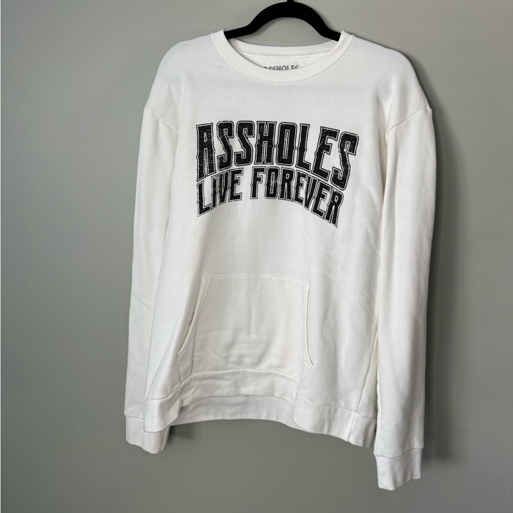 Assholes Live Forever Graphic Crewneck